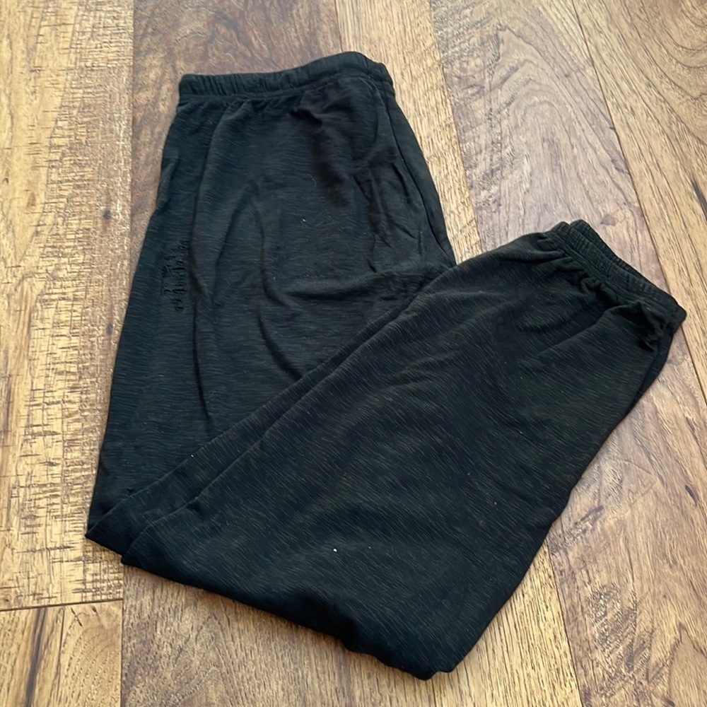 Oliviaceous Woman’s Black Distressed Joggers Size M